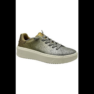Skechers x Jane Glitter Court Break Sneakers Enchanted Glitz Silver - Medium